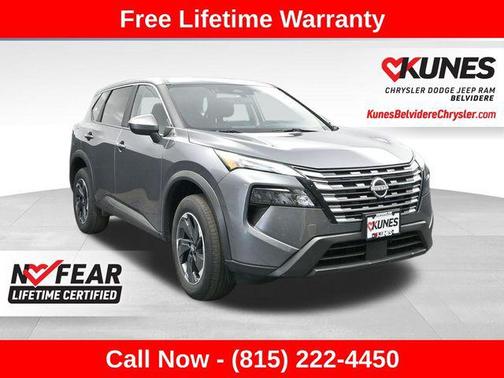 Gun Metallic 2025 Nissan Rogue SV