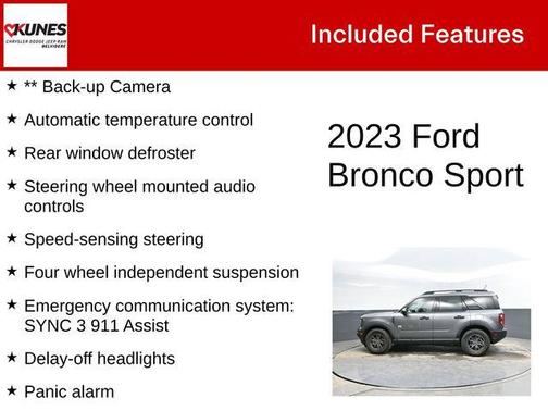 2023 Ford Bronco Sport Big Bend