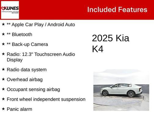 2025 Kia K4 LXS