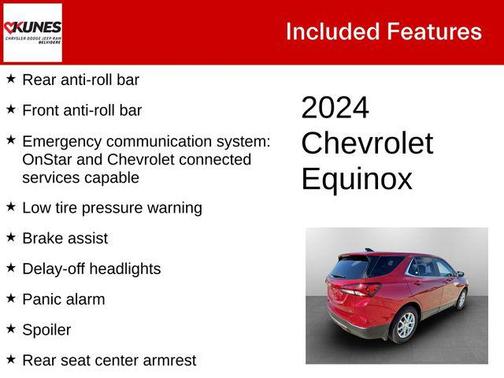 Radiant Red Tintcoat 2024 Chevrolet Equinox 1LT