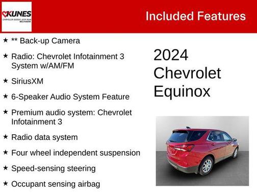 Radiant Red Tintcoat 2024 Chevrolet Equinox 1LT