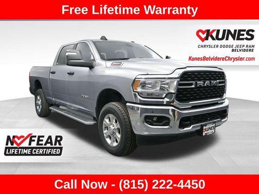 Billet Silver Metallic Clearcoat 2024 RAM 2500 Big Horn Crew Cab 4x4 6'4' Box