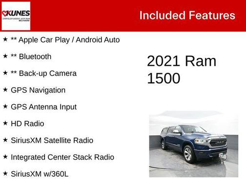 Patriot Blue Pearlcoat 2021 RAM 1500 Limited