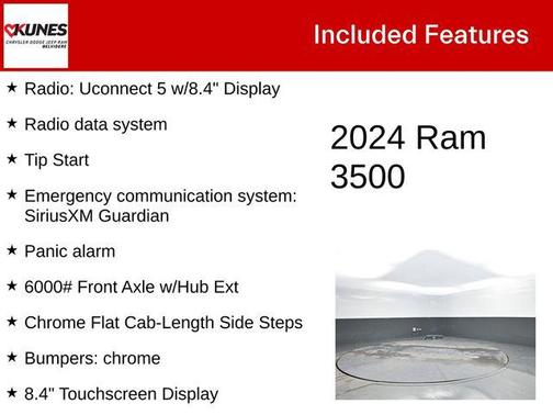 2024 RAM 3500 Big Horn Crew Cab 4x4 8' Box