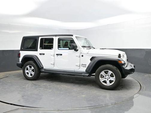 Bright White Clearcoat 2018 Jeep Wrangler Unlimited Sport