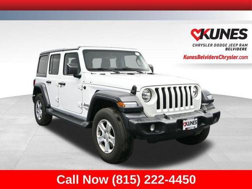 Bright White Clearcoat 2018 Jeep Wrangler Unlimited Sport