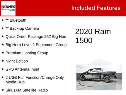 2020 RAM 1500 Big Horn/Lone Star