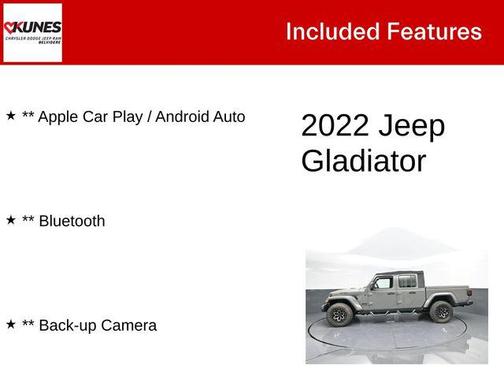 2022 Jeep Gladiator Sport S