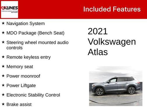 2021 Volkswagen Atlas 3.6L SEL