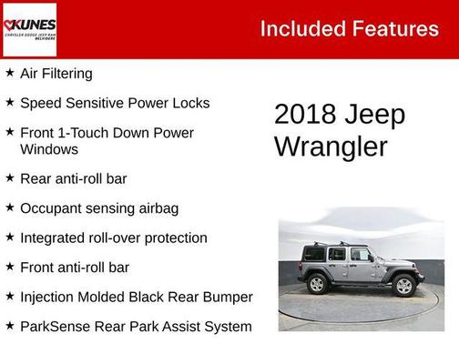 2018 Jeep Wrangler Unlimited Sport