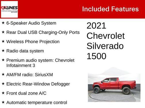 Cherry Red Tintcoat 2021 Chevrolet Silverado 1500 RST