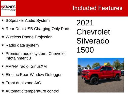 Cherry Red Tintcoat 2021 Chevrolet Silverado 1500 RST