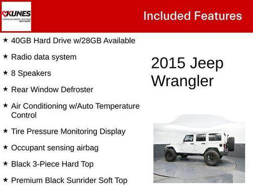 2015 Jeep Wrangler Unlimited Sahara
