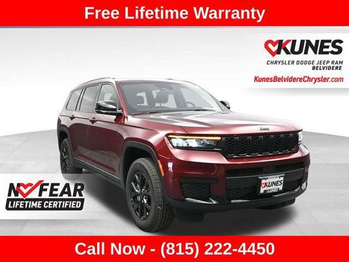 Velvet Red Pearlcoat 2025 Jeep Grand Cherokee L Altitude