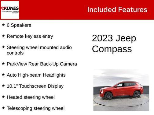 2023 Jeep Compass (RED) Edition 4x4