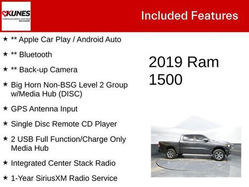 2019 RAM 1500 Big Horn