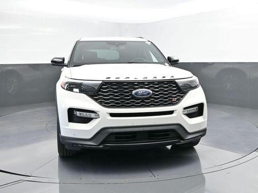 Star White Metallic Tri-Coat 2021 Ford Explorer ST