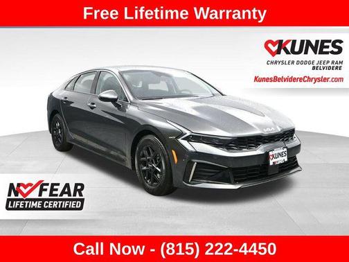 Interstellar Gray 2025 Kia K5 LXS