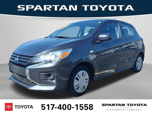 Jet Black Metallic 2024 Mitsubishi Mirage ES