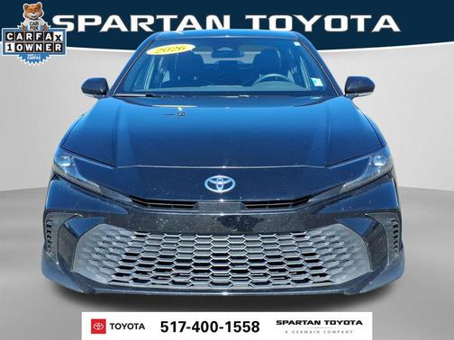 Midnight Black Metallic 2026 Toyota Camry SE
