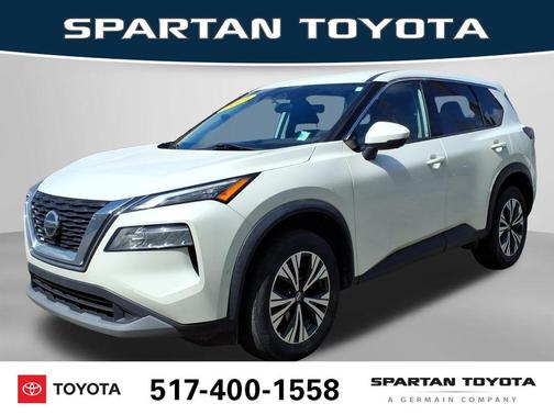 Pearl White Tricoat 2021 Nissan Rogue SV