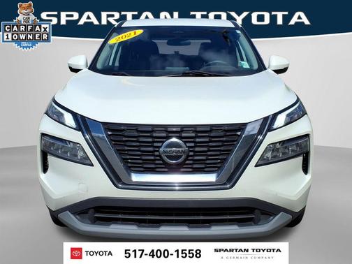 Pearl White Tricoat 2021 Nissan Rogue SV