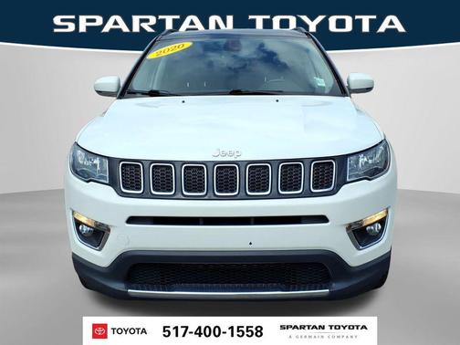 White Clearcoat 2020 Jeep Compass Limited