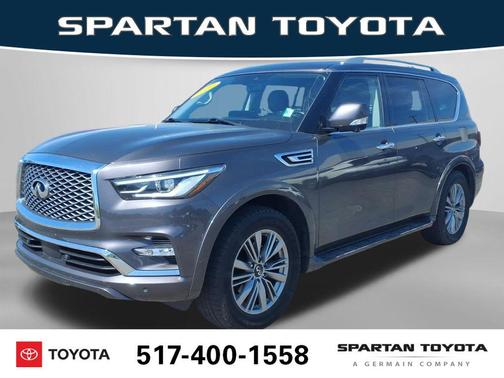 Anthracite Gray 2022 INFINITI QX80 Luxe