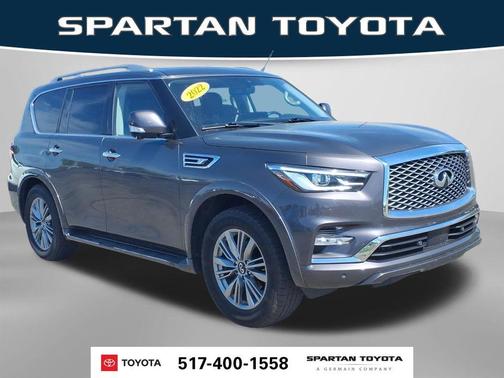 Anthracite Gray 2022 INFINITI QX80 Luxe