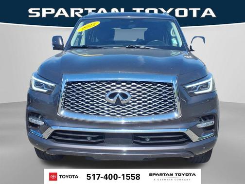 Anthracite Gray 2022 INFINITI QX80 Luxe