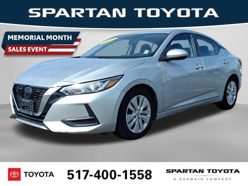 Brilliant Silver Metallic 2020 Nissan Sentra S