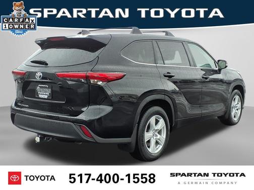Midnight Black Metallic 2023 Toyota Highlander L