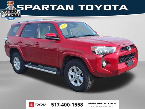 Barcelona Red Metallic 2016 Toyota 4Runner SR5 Premium