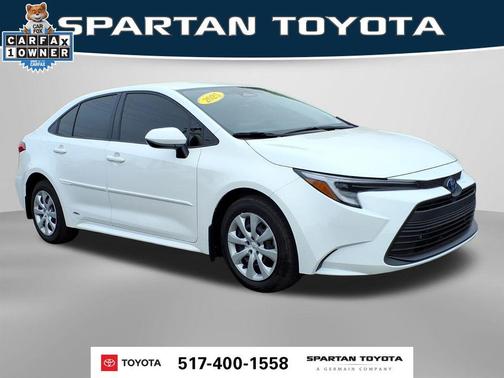 Ice Cap 2025 Toyota Corolla Hybrid LE