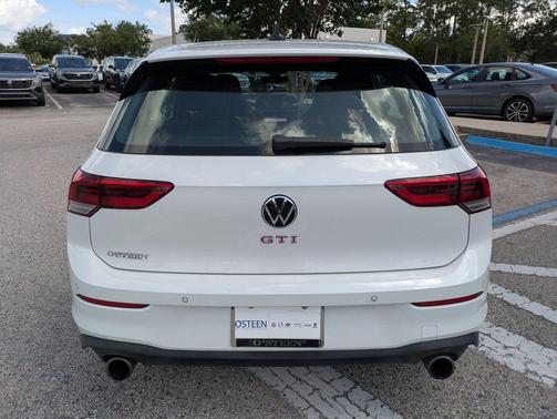 Opal White 2023 Volkswagen Golf GTI 2.0T SE DSG