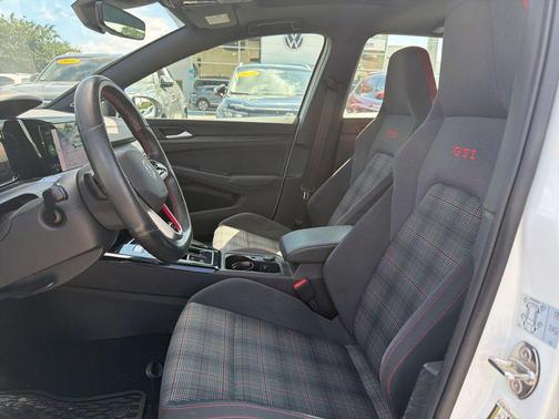 Opal White 2023 Volkswagen Golf GTI 2.0T SE DSG