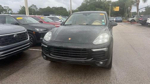 Black 2017 Porsche Cayenne Cayenne S E-Hybrid Platinum Edition