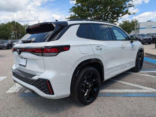 opal white pearl 2026 Volkswagen Tiguan 2.0T SE R-Line Black