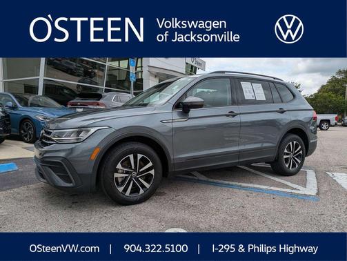 Platinum Gray Metallic 2023 Volkswagen Tiguan 2.0T S