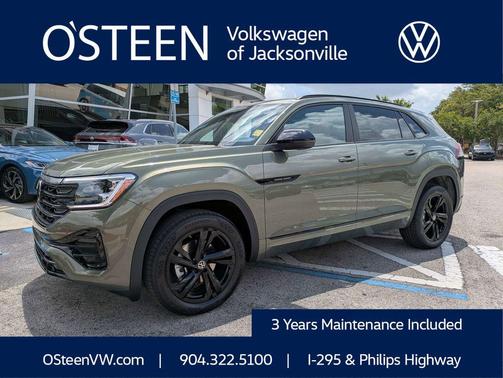 avocado green pearl 2026 Volkswagen Atlas Cross Sport 2.0T SEL