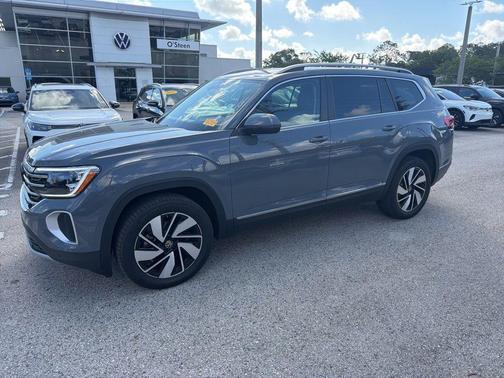 Gray 2025 Volkswagen Atlas 2.0T SEL