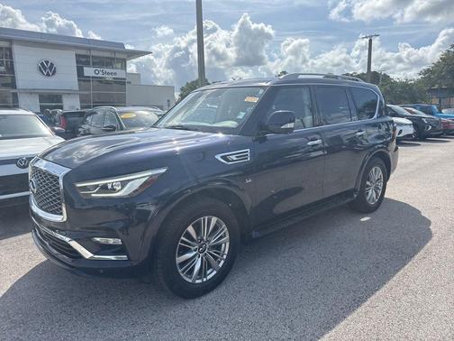 Hermosa Blue 2018 INFINITI QX80 Base