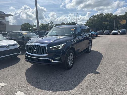 Hermosa Blue 2018 INFINITI QX80 Base