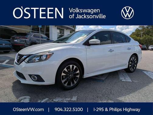 Aspen White Tricoat 2019 Nissan Sentra SR
