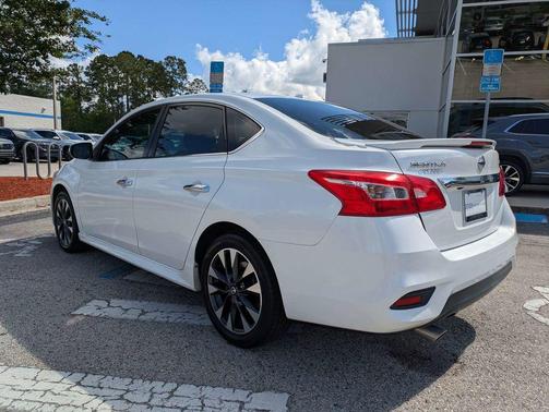 Aspen White Tricoat 2019 Nissan Sentra SR