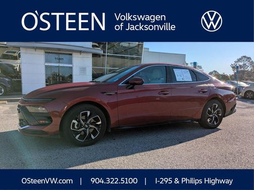 Ultimate red 2025 Hyundai SONATA SEL