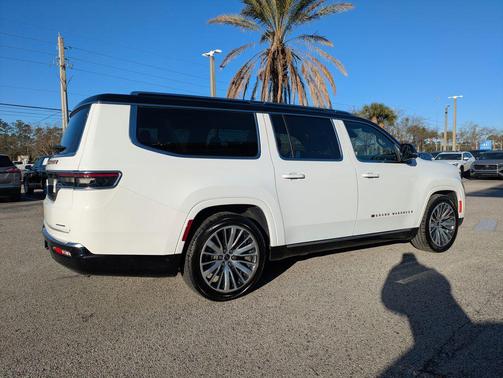 Bright White Clearcoat 2024 Jeep Grand Wagoneer L Series III 4x4