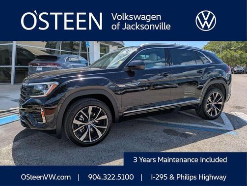 deep black pearl 2026 Volkswagen Atlas Cross Sport 2.0T SEL Premium