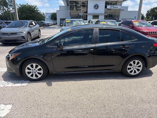 Black Sand Pearl 2022 Toyota Corolla LE