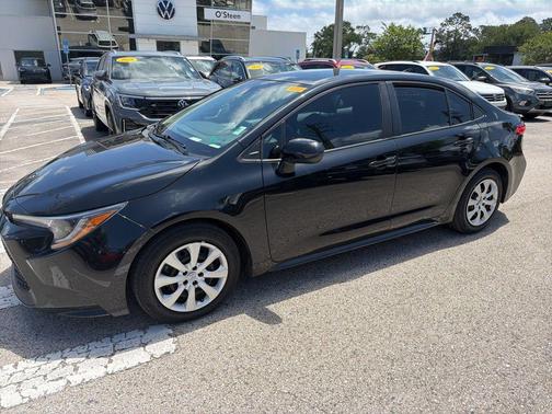 Black Sand Pearl 2022 Toyota Corolla LE